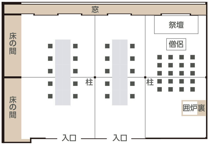 会場レイアウト例3